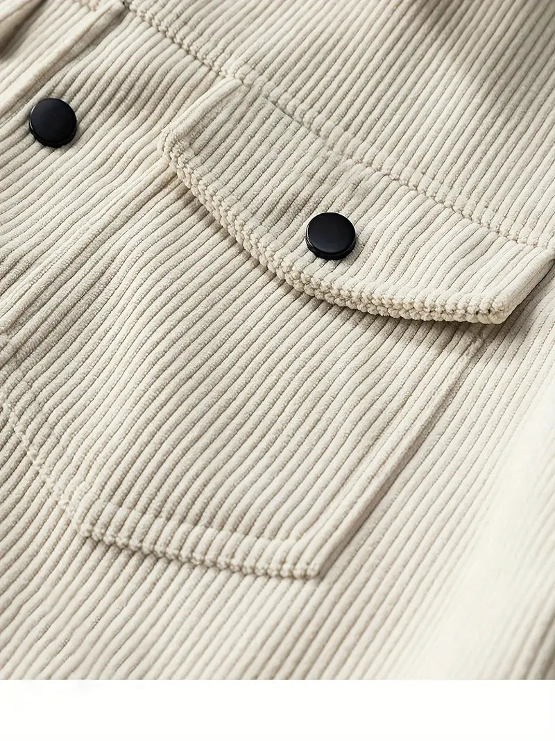 Maxime | Veste Velours Côtelé Élégante