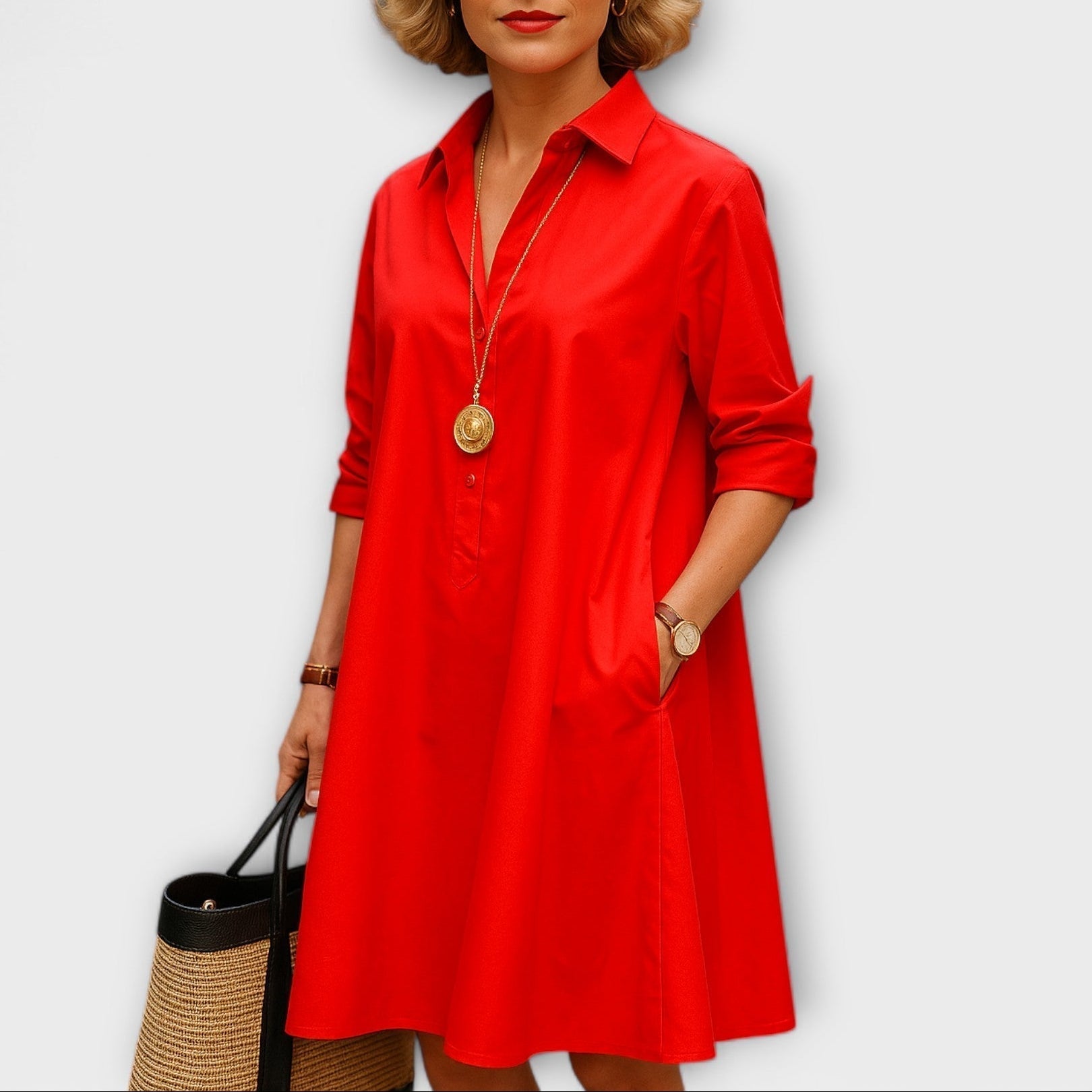 Aurélie | Robe Longue Asymétrique
