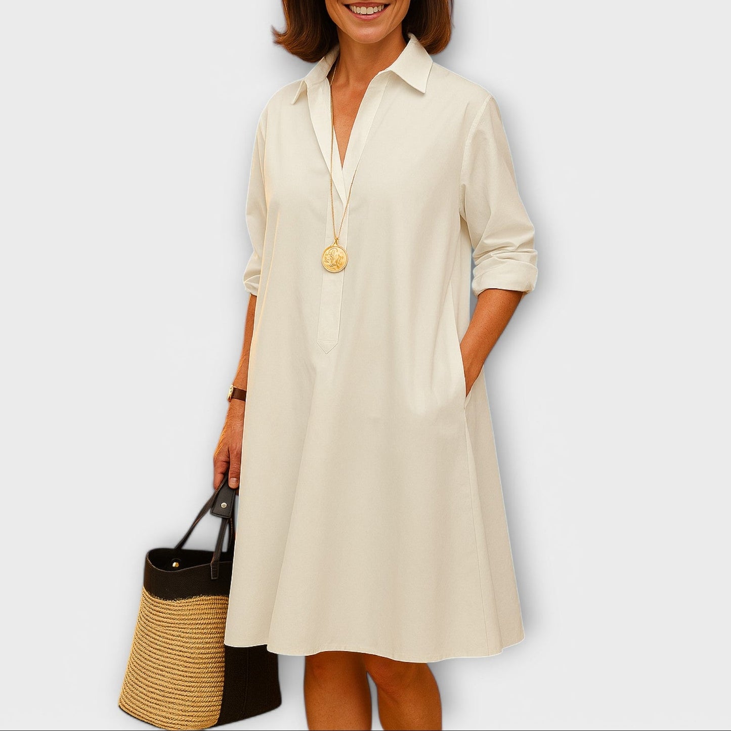 Aurélie | Robe Longue Asymétrique