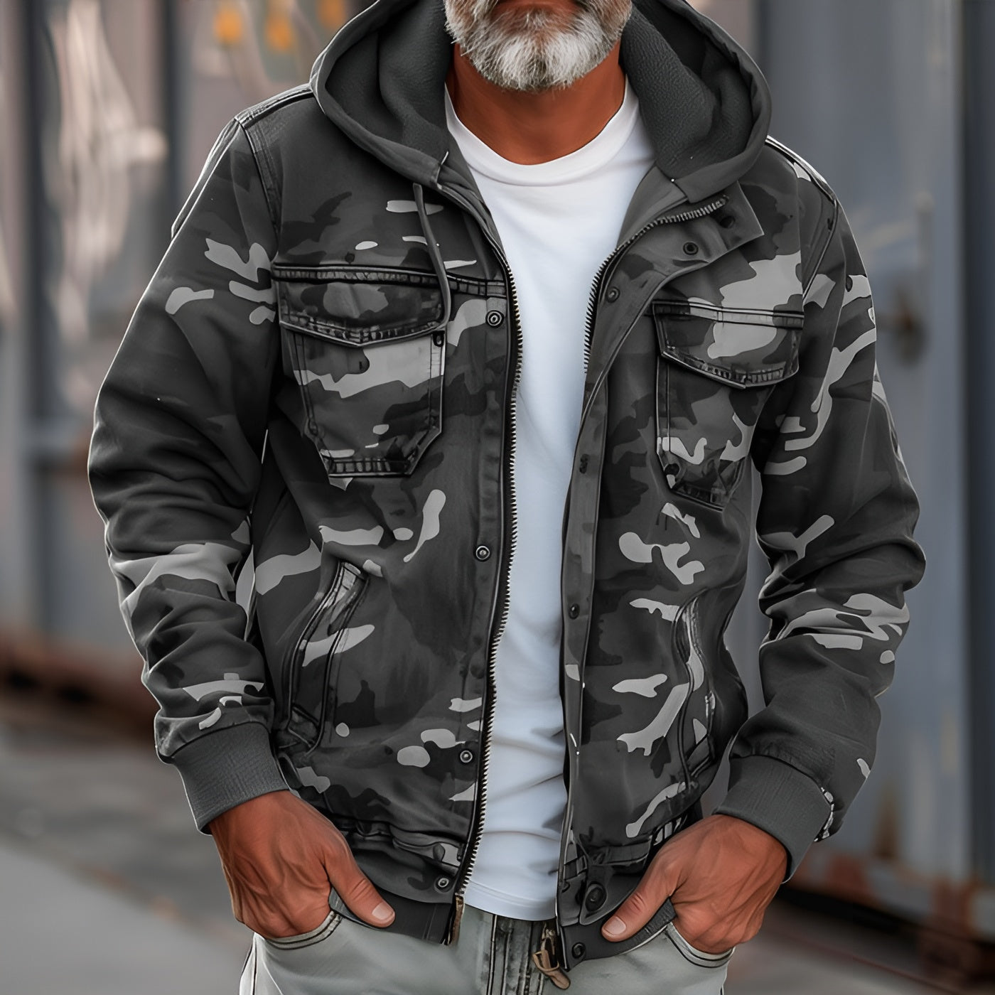 Marceau | Veste Camouflage Urbaine