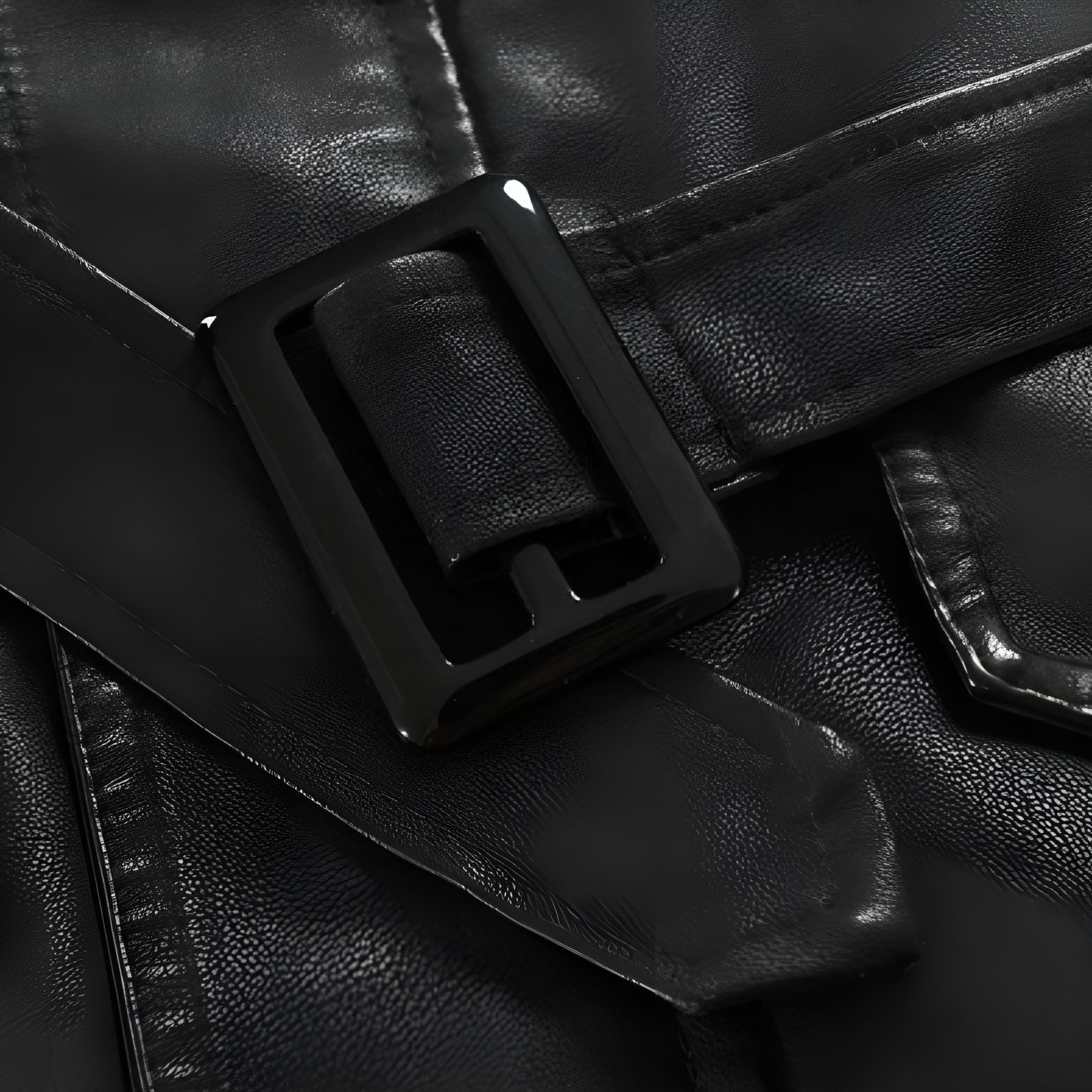 Romain | Manteau Long en Cuir Élégant