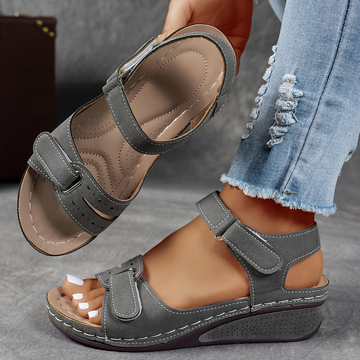 Sofia | Confort-First Open-Toe Sandales