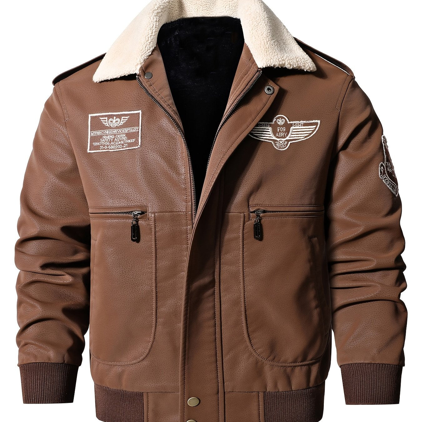 Elias | Blouson Pilote Sherpa