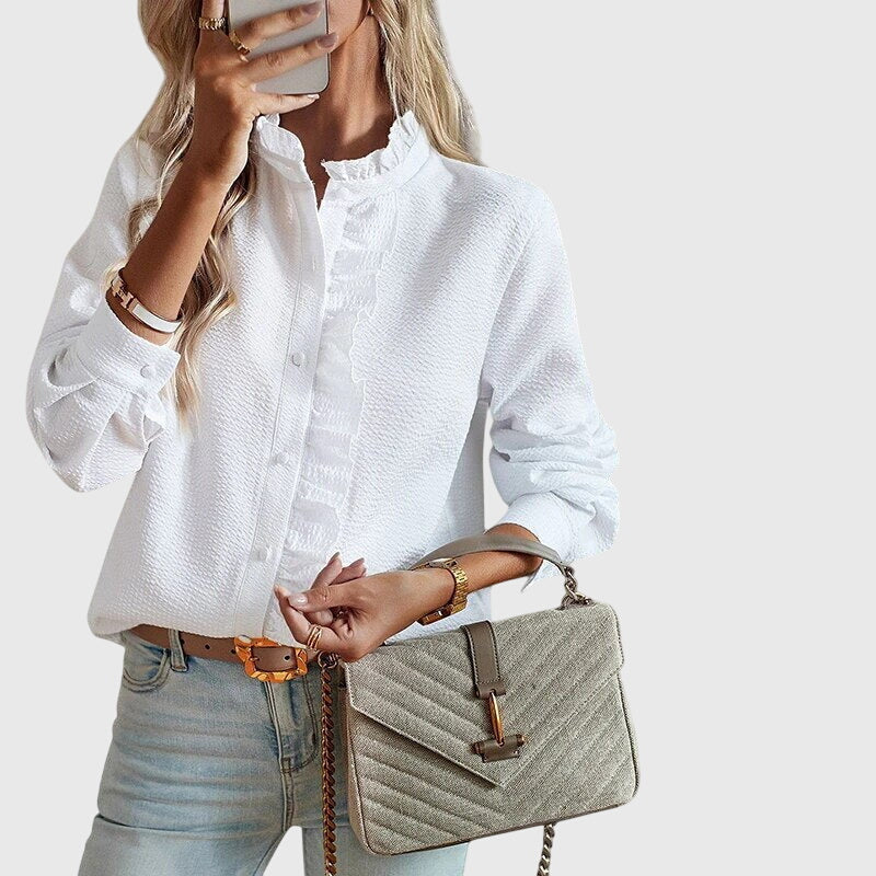 Aurelia | Élégant Soie Blouse