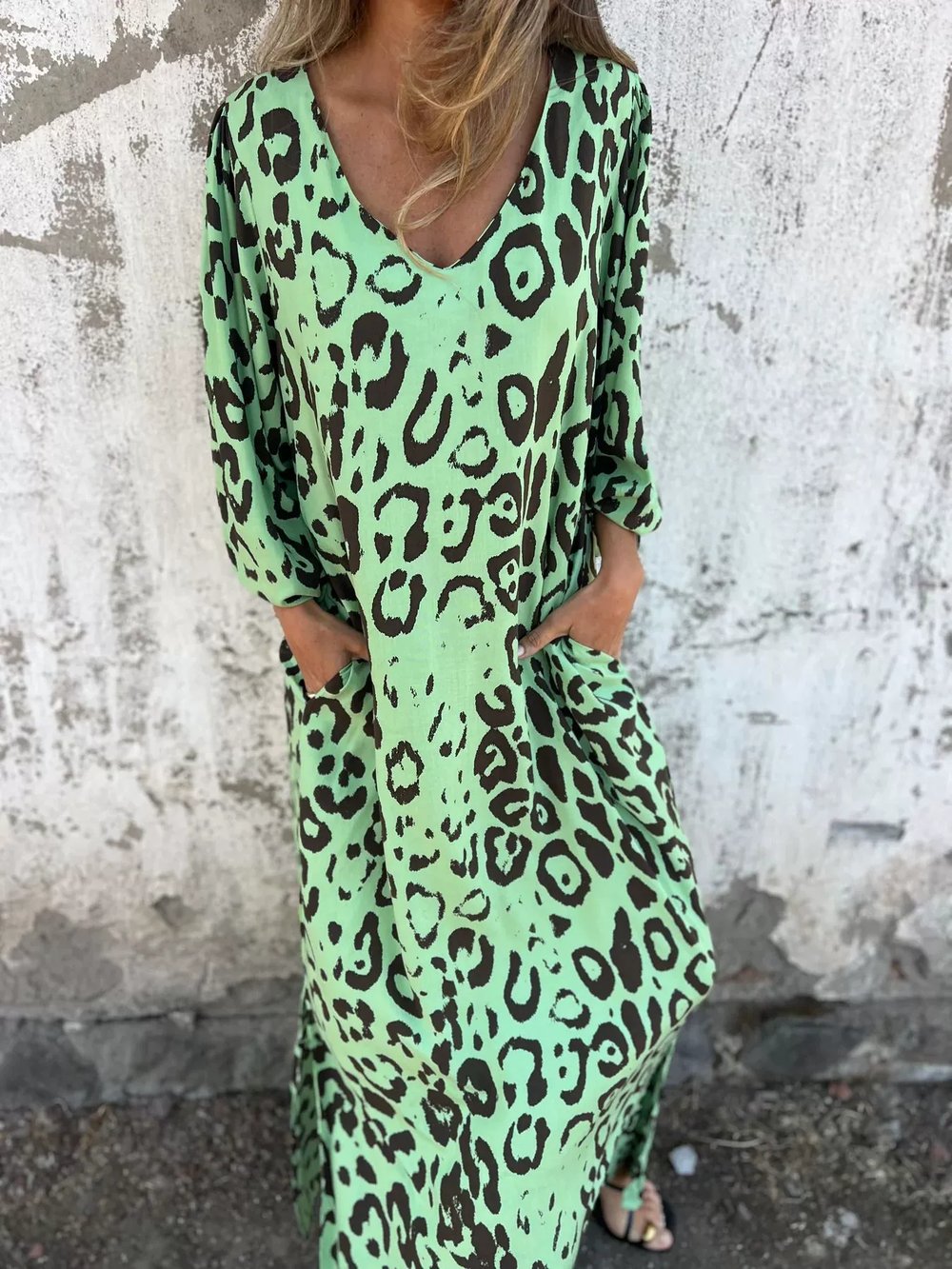 Lila | Aéré Meadow Robe Mi-Longue