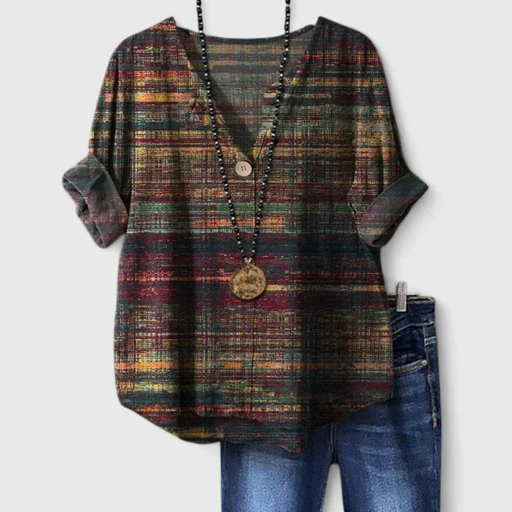 Isabella | Sophistiqué Print Blouse