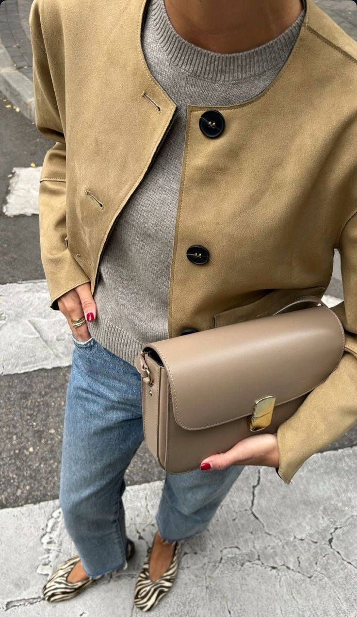 Margot | Daim-Texturé Veste
