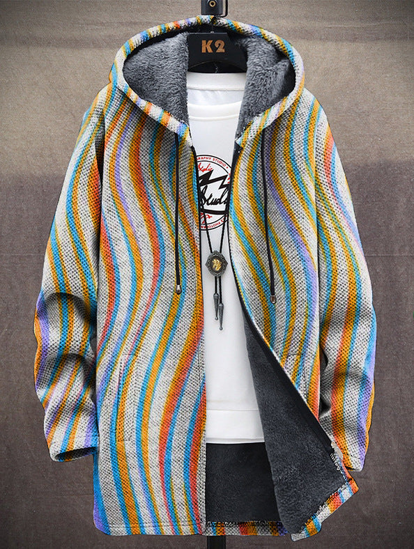Juliette | Veste à Capuche Artistique Zippée