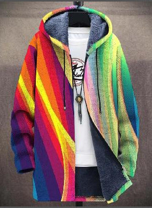 Léa | Veste Capuche Artistique Zippée