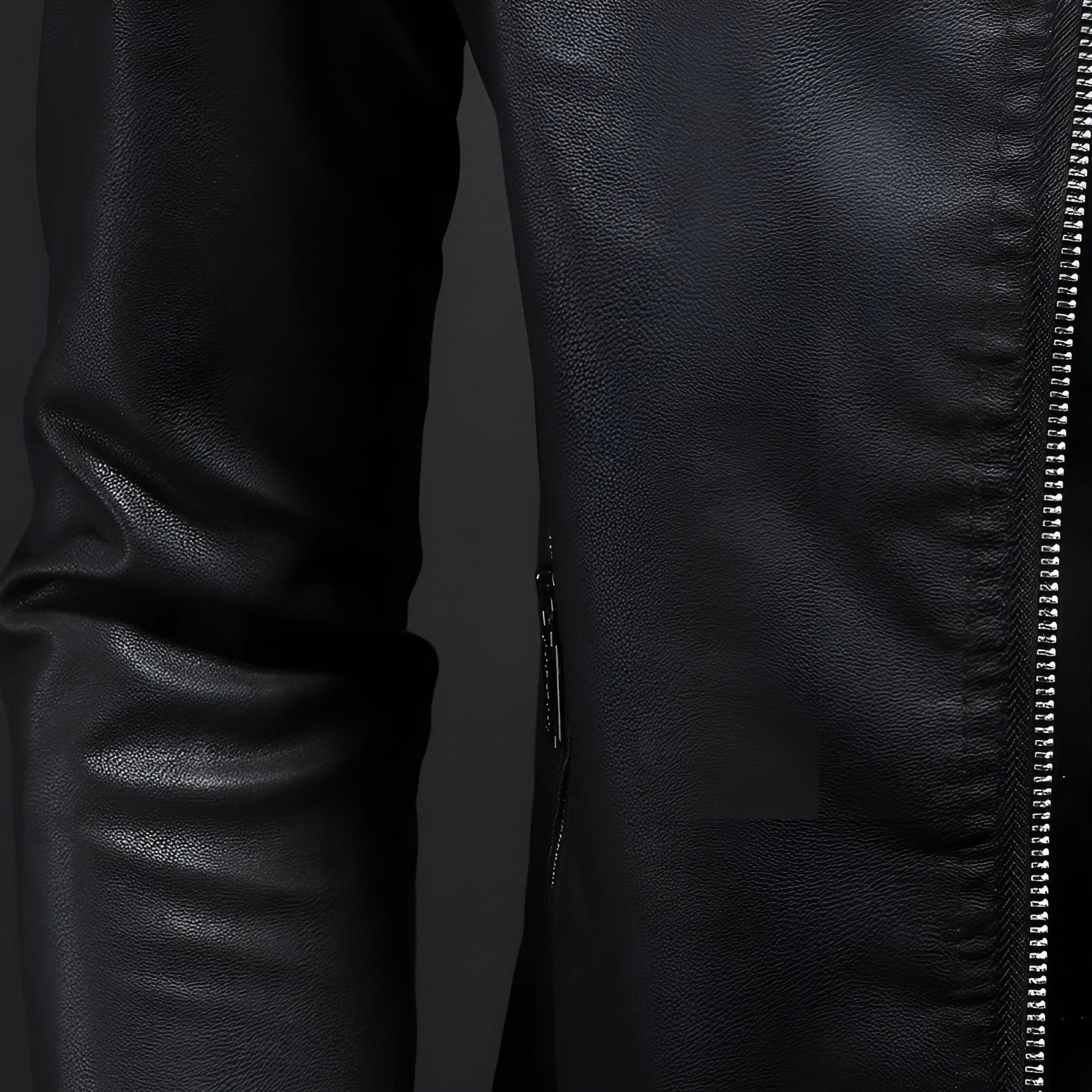 Quentin | Veste Cuir Premium Ajustée