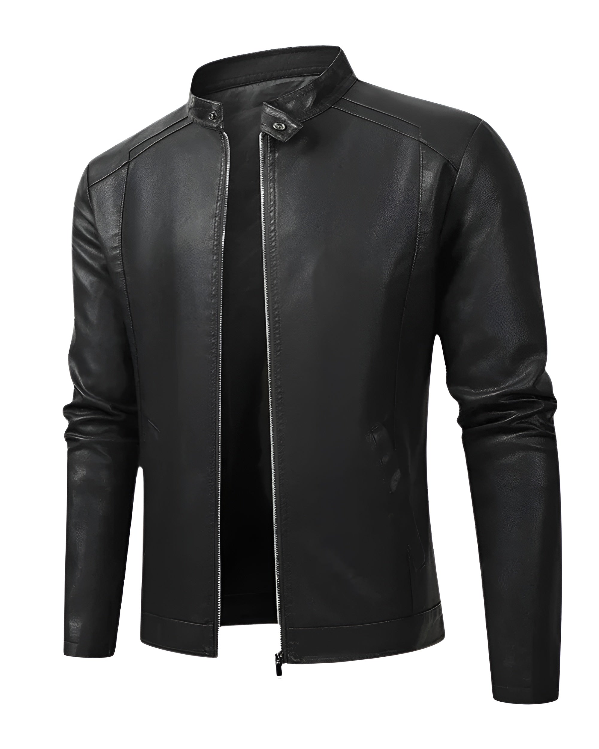 Matéo | Blouson Biker Cuir Élégant