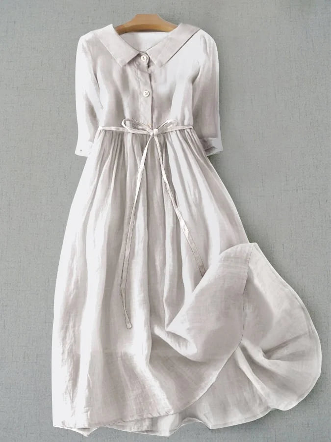 Serena | Lacé Coton Lin Robe