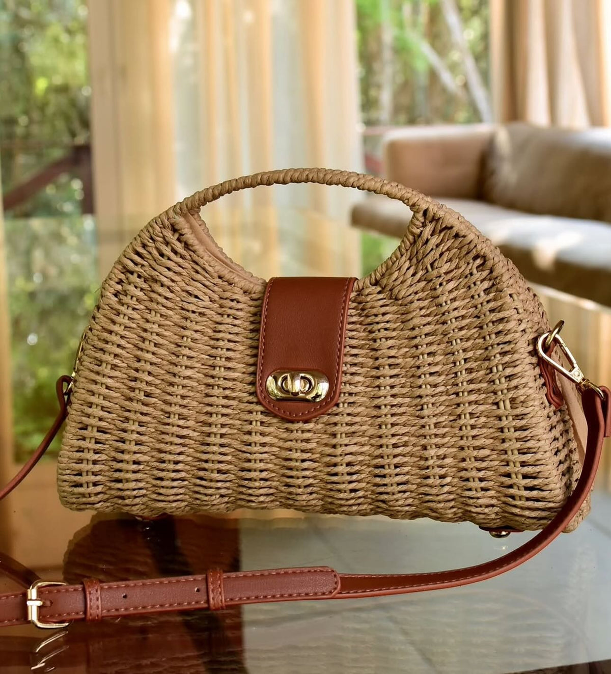Arin | Chic Straw Cabas