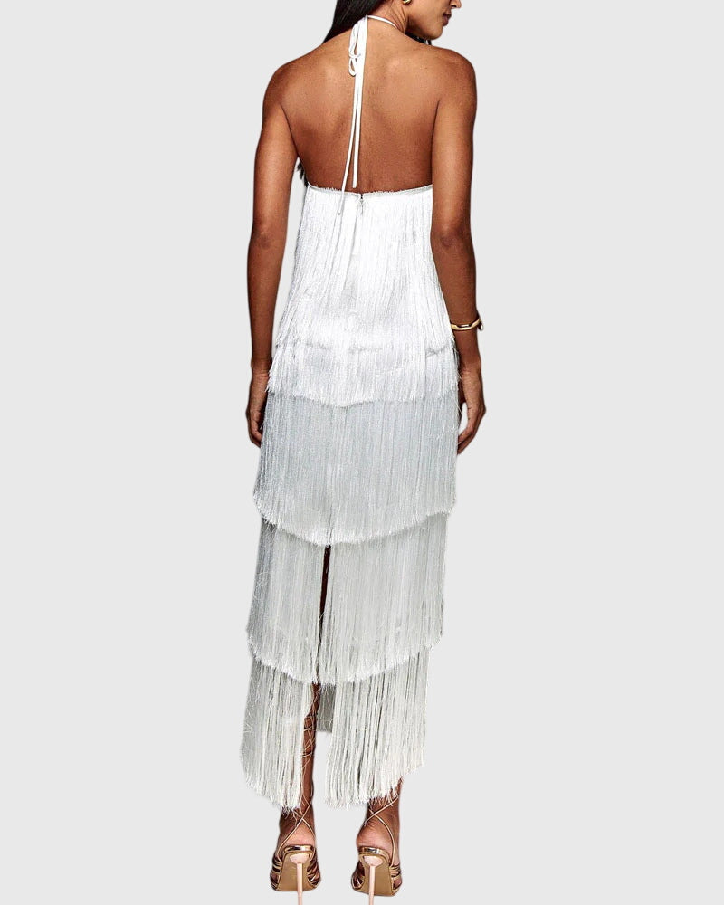 Serena | Frangé Dos-Nu Robe