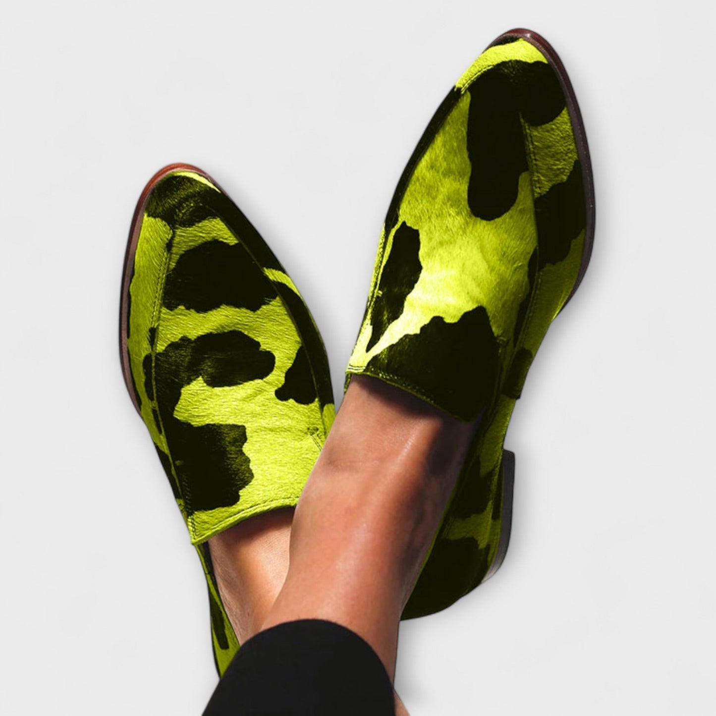 Beatrice | Cow Print Pointed Plates