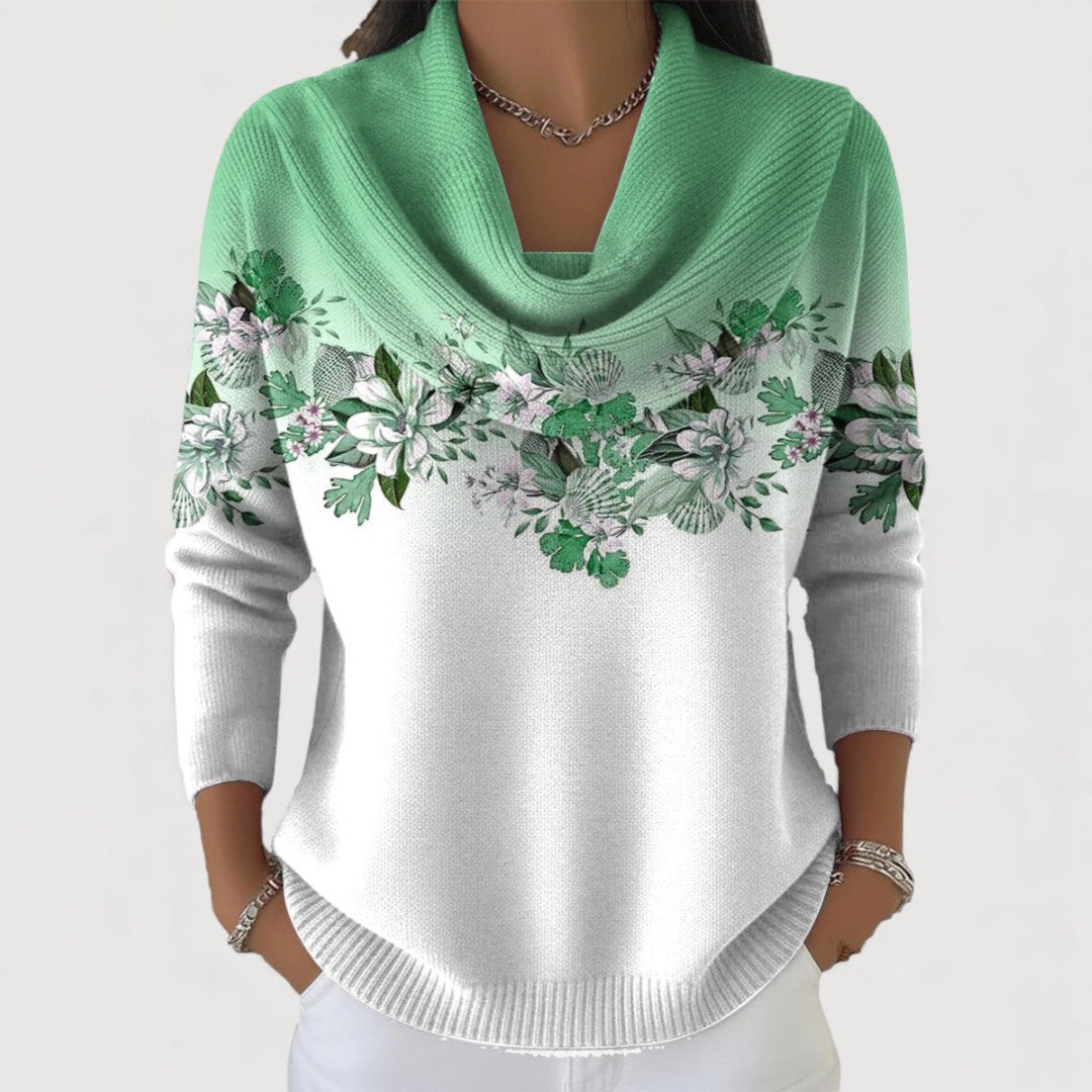 Maeve | Elegante Bloementrui met Col