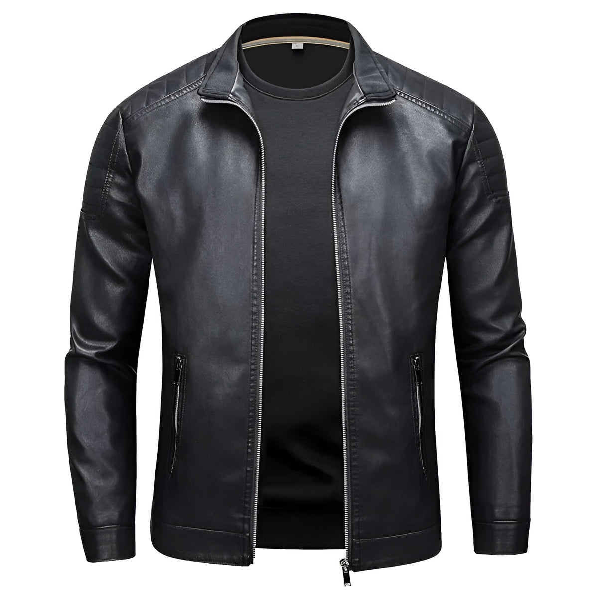 Pierre | Blouson Cuir Structuré