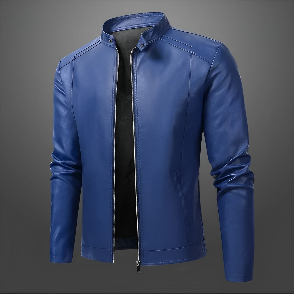 Matéo | Blouson Biker Cuir Élégant