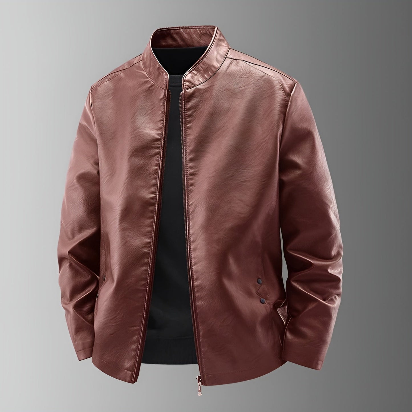 Axel | Veste Motard en Cuir Premium