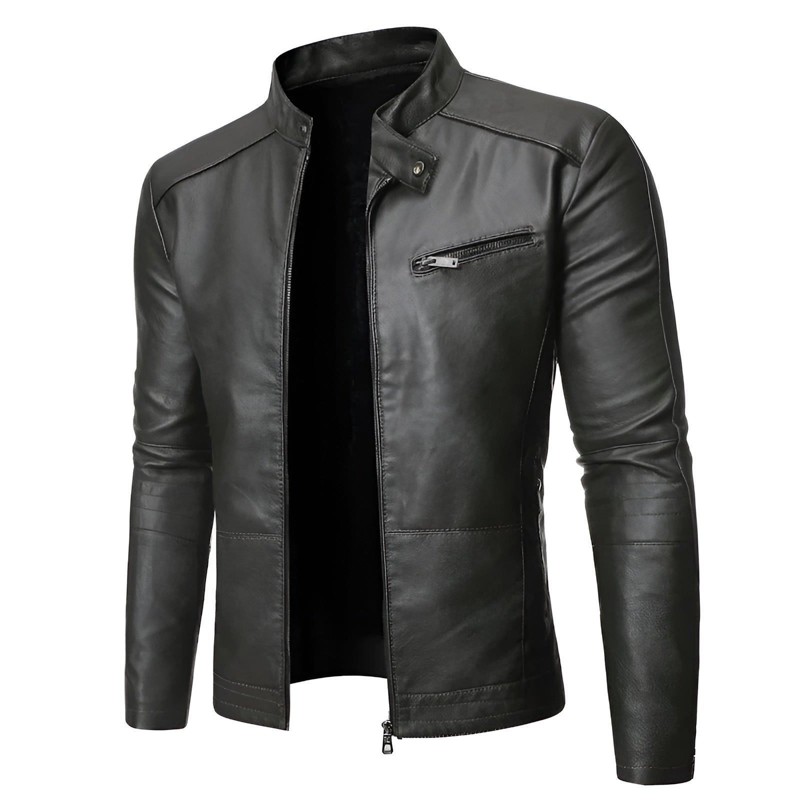 Florian | Veste Cuir Élégante