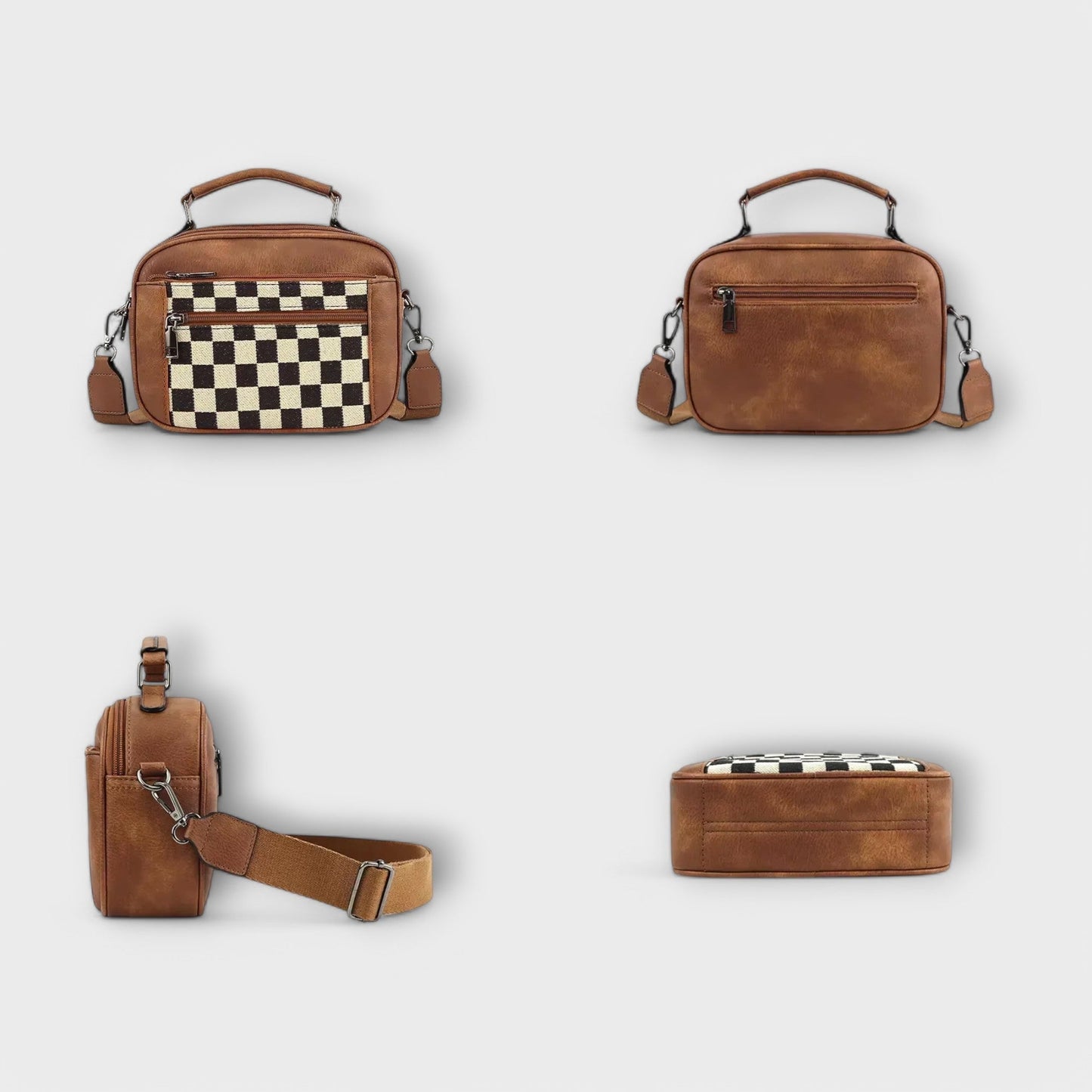 Estelle | Sac Échiquier Sophistiqué