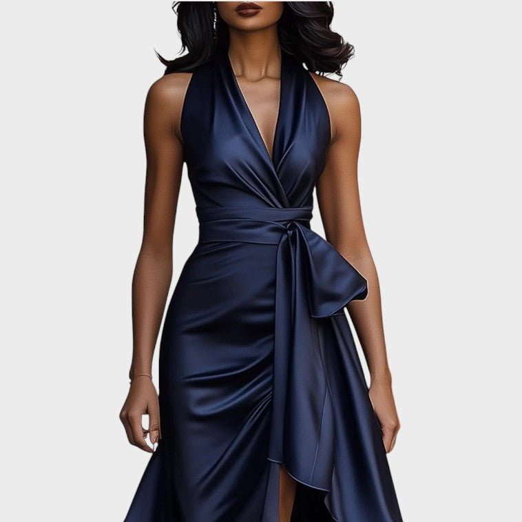 Margot | Fluide Floral Robe Mi-Longue