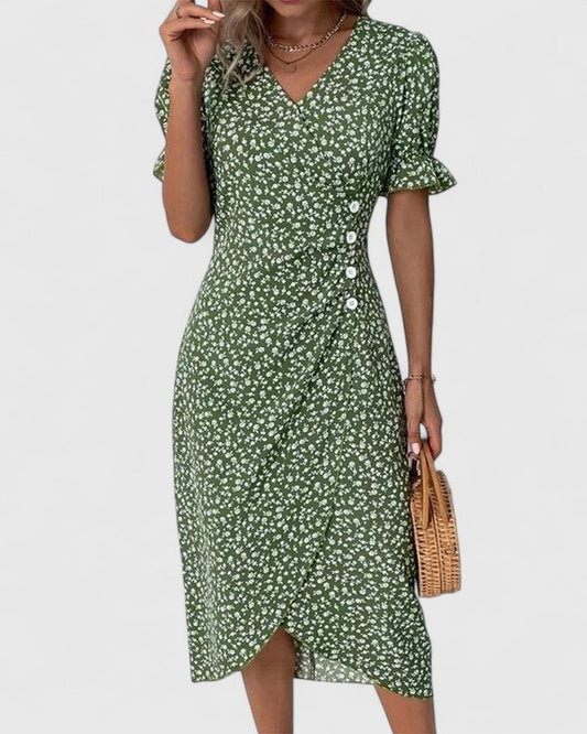Seraphina | Décontracté Été Robe Mi-Longue