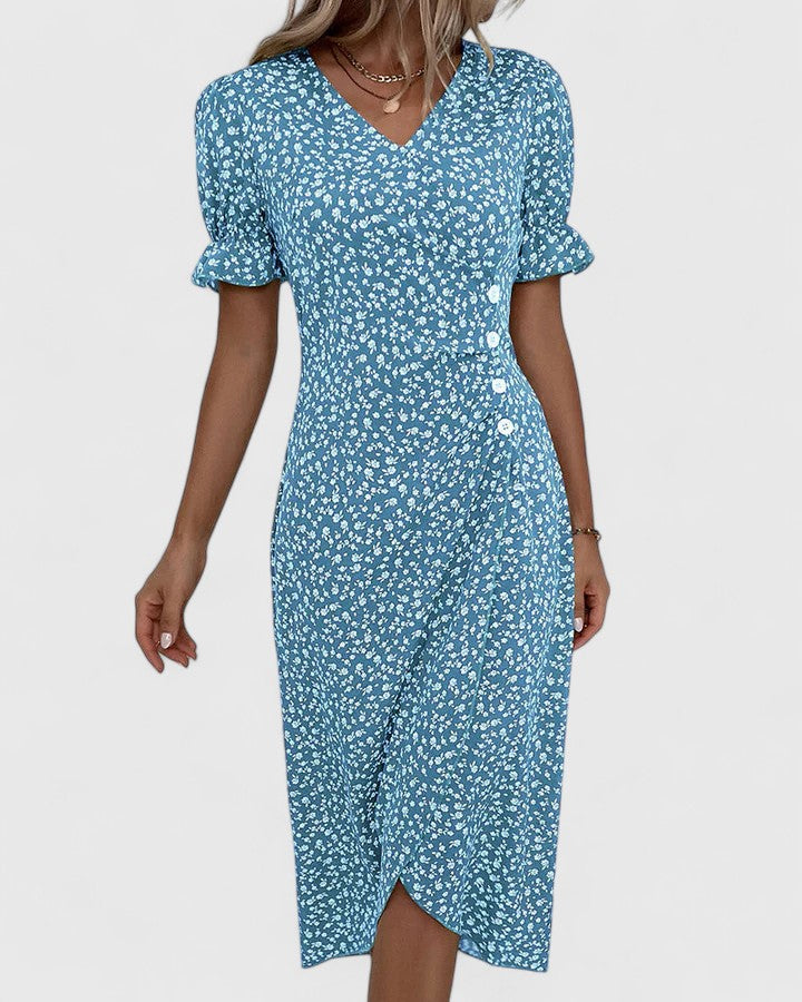 Seraphina | Décontracté Été Robe Mi-Longue