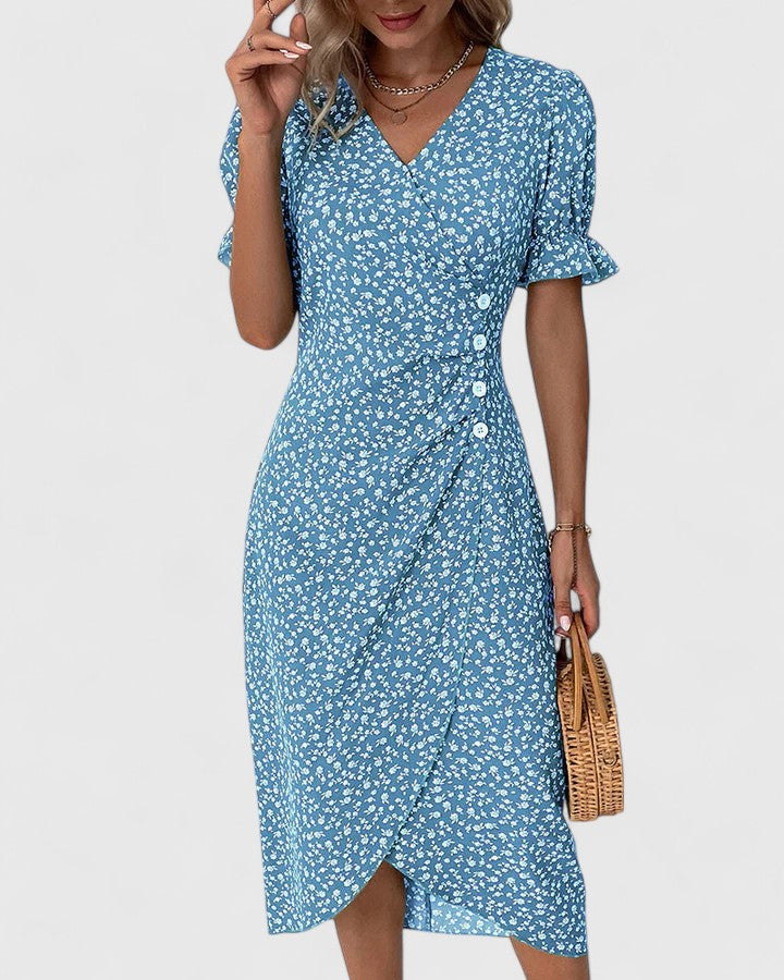 Seraphina | Décontracté Été Robe Mi-Longue