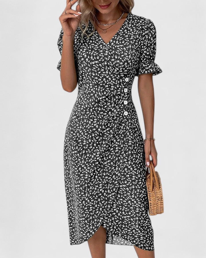 Seraphina | Décontracté Été Robe Mi-Longue