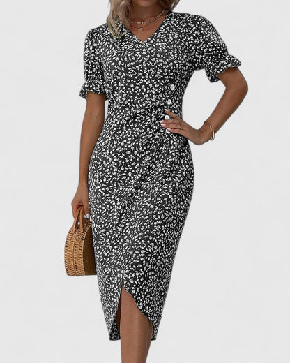 Seraphina | Décontracté Été Robe Mi-Longue