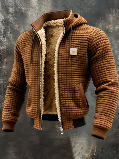 Corentin | Veste Matelassée à Capuche Sherpa