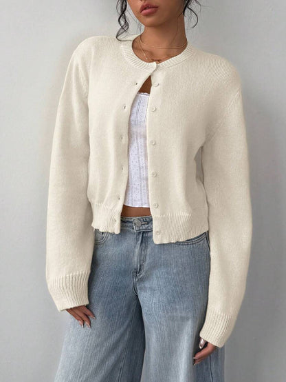 Léa | Maille Côtelée Cardigan