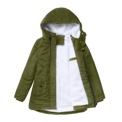 Élodie | Manteau Matelassé à Capuche