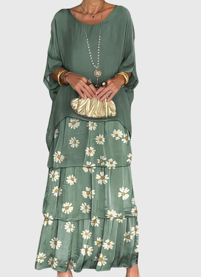 Isabella | Long Fluide Robe Longue
