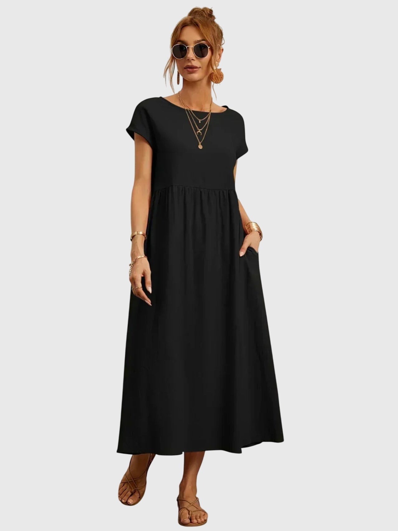 Luna | Décontracté Pocket Robe