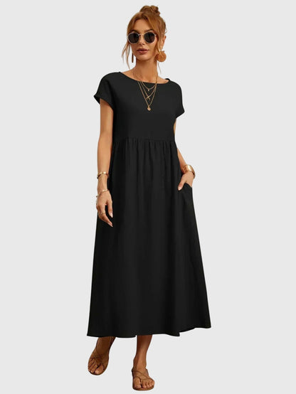 Luna | Décontracté Pocket Robe