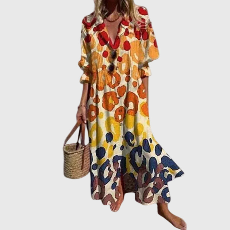Seraphina | Fluide Bohème Robe Longue