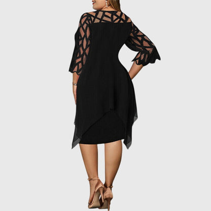 Valentina | Minimaliste Robe Mi-Longue