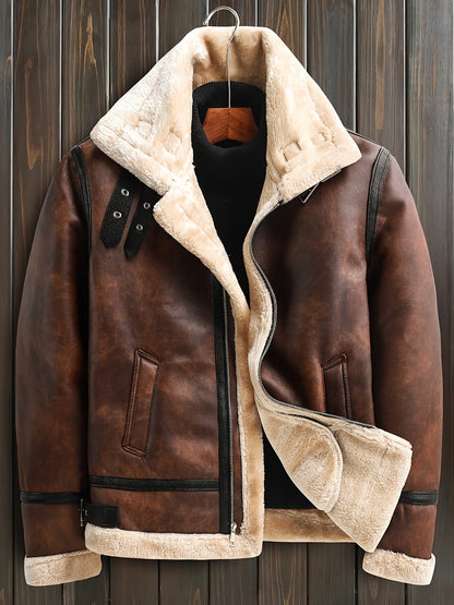 Léon | Veste Aviateur Shearling