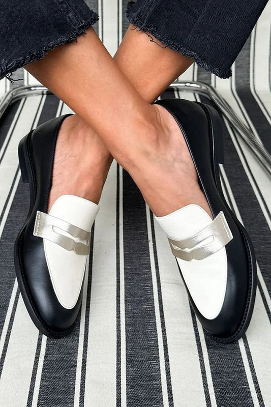 Luna | Two-Tone Classique Mocassins