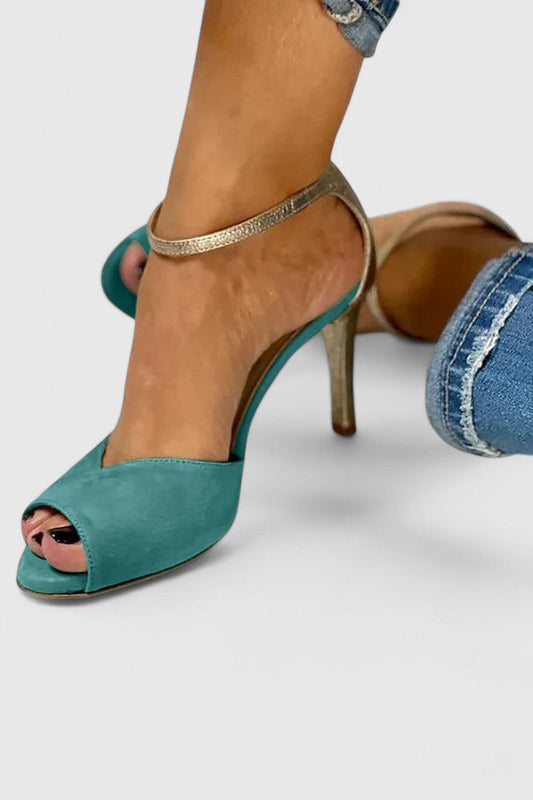 Margot | Peep-Toe Talon Blocs