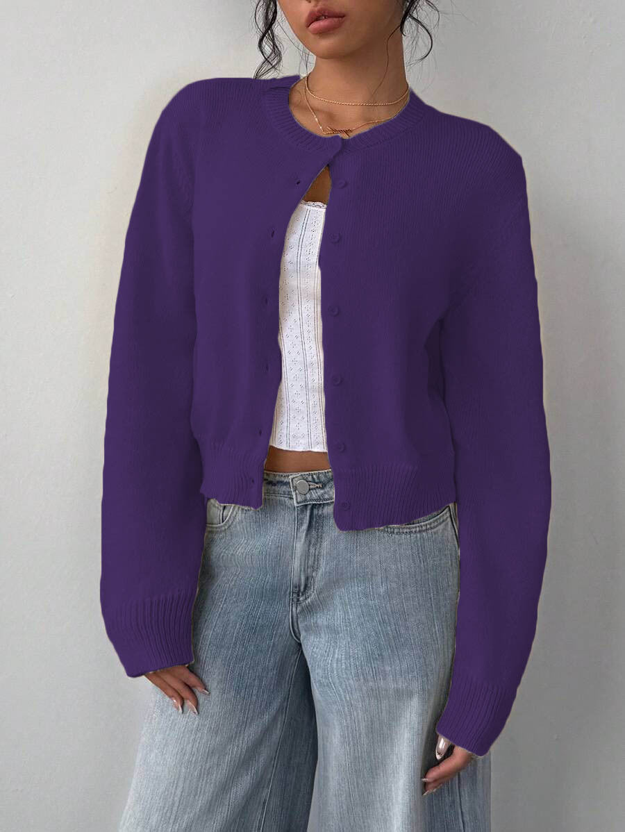 Léa | Maille Côtelée Cardigan