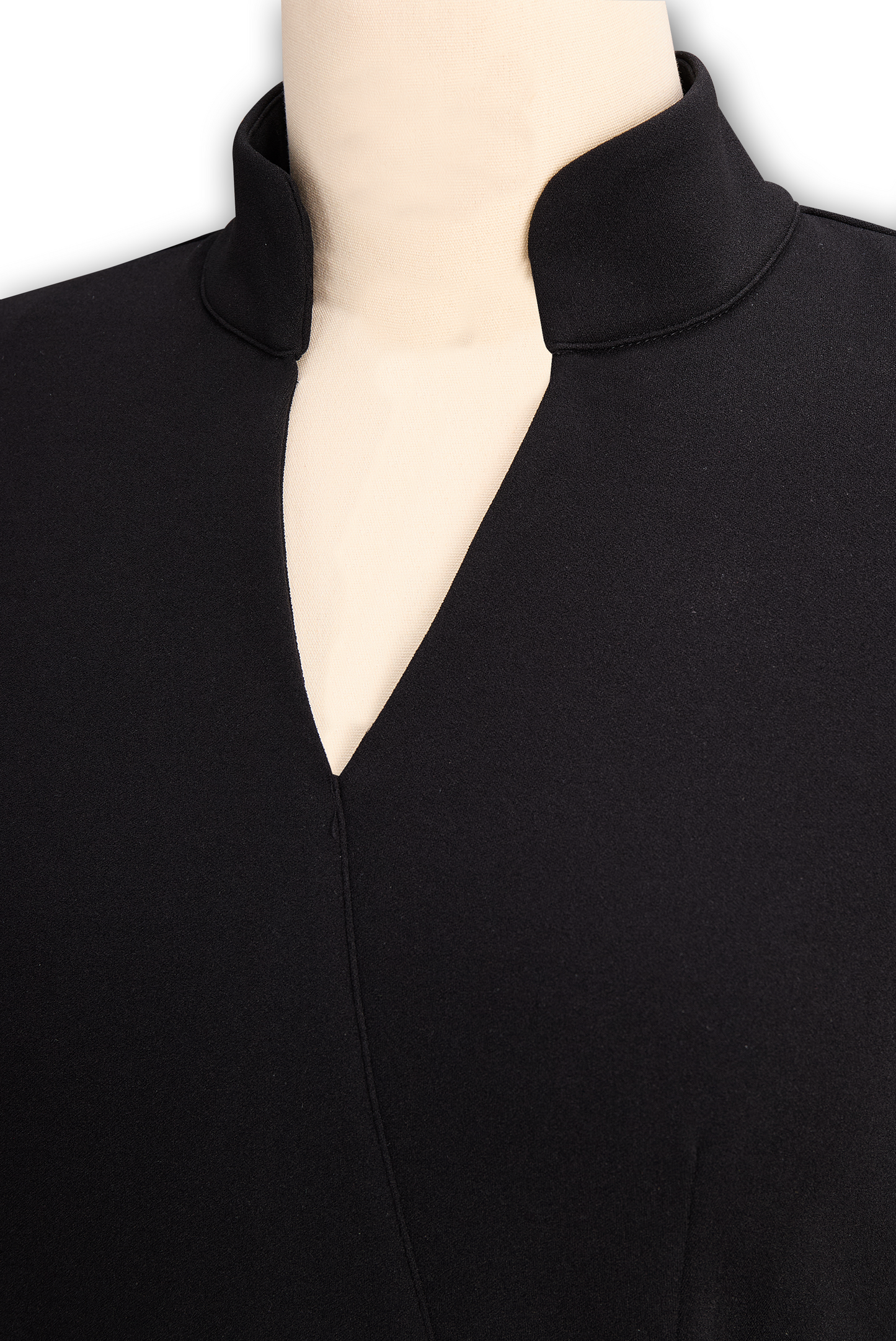 Victoria | Noir Ceinturé Fourreau Robe