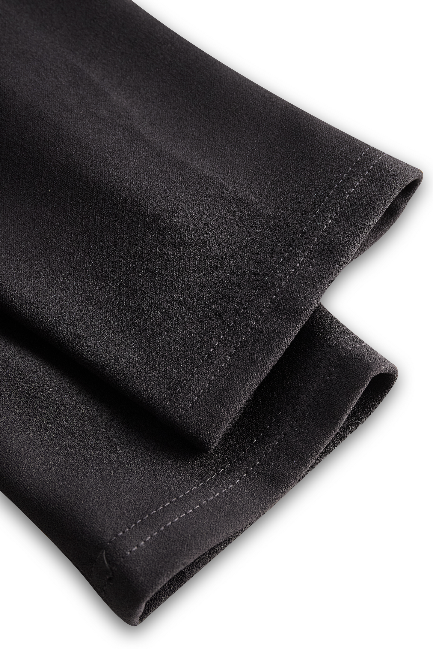 Victoria | Noir Ceinturé Fourreau Robe