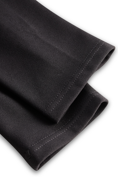Victoria | Noir Ceinturé Fourreau Robe