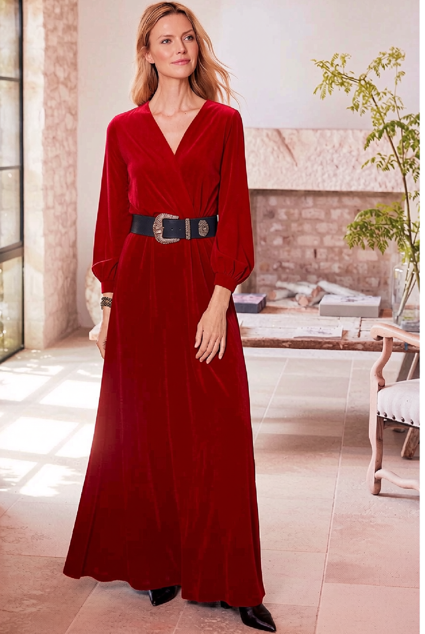 Evangeline | Sequined Jambes Larges Combinaison