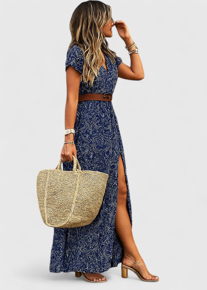 Aurelie | Fluide Bohème Robe Longue