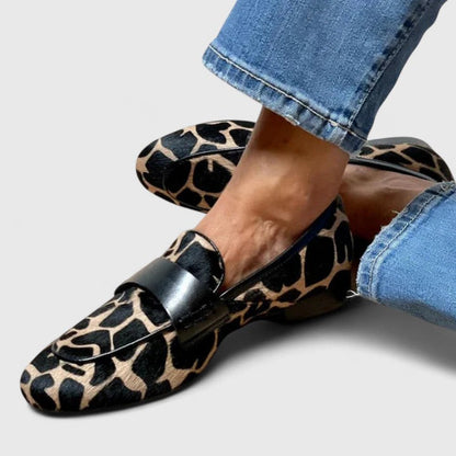 Juliette | Mocassins Orthopédiques Imprimé Animal