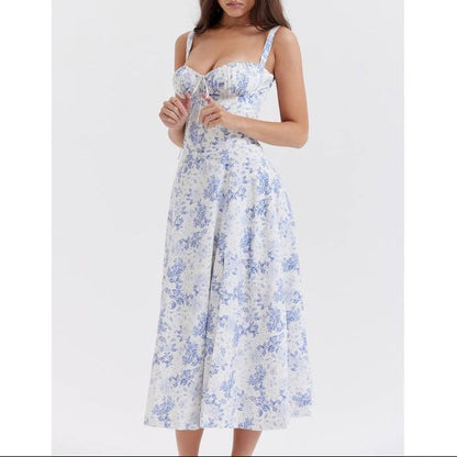 Margot | Robe Midi à Corsage